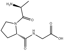 H-ALA-PRO-GLY-OH Structure