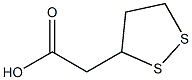 2-(1,2-DITHIOLAN-3-YL)ACETIC ACID, 36305-11-0, 结构式