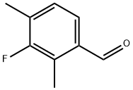 2,4-DIMETHYL-3-FLUOROBENZALDEHYDE 化学構造式