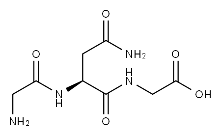 glycyl-asparaginyl-glycine Structure