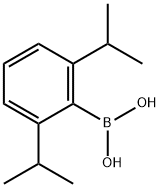 2,6-ジイソプロピルフェニルボロン酸 化学構造式