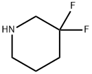 3,3-difluoro-Piperidine Structure