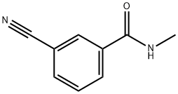 Benzamide, 3-cyano-N-methyl- (9CI) Structure
