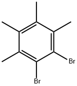 1,2-ジブロモ-3,4,5,6-テトラメチルベンゼン 化学構造式