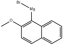 2-METHOXY-1-NAPHTHYLMAGNESIUM BROMIDE Structure
