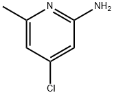 2-Amino-4-chloro-6-picoline  Struktur