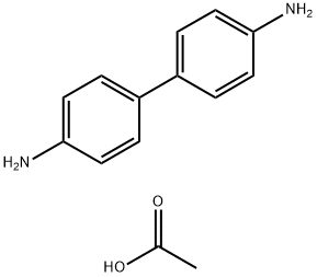 ベンジジンアセテート 化学構造式