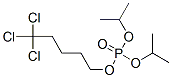 Phosphoric acid diisopropyl 5,5,5-trichloropentyl ester 结构式