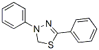 3,5-Diphenyl-2,3-dihydro-1,3,4-thiadiazole 结构式