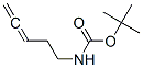 Carbamic acid, 3,4-pentadienyl-, 1,1-dimethylethyl ester (9CI) Struktur
