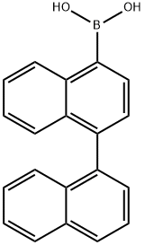 B-[1,1'-联萘]-4-基硼酸,363607-69-6,结构式