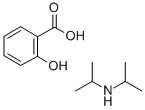 diisopropylamine salicylate Structure
