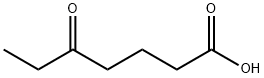 5-オキソヘプタン酸 化学構造式