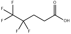4,4,5,5,5-ペンタフルオロペンタン酸 化学構造式