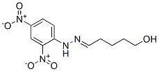Valeraldehyde, 5-hydroxy-, (2,4-dinitrophenyl)hydrazone Structure