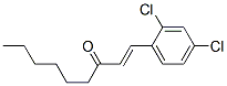 1-(2,4-Dichlorophenyl)-1-nonen-3-one 结构式