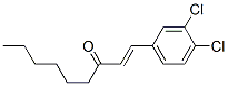 1-(3,4-Dichlorophenyl)-1-nonen-3-one 结构式