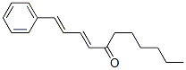 1-Phenyl-1,3-undecadien-5-one Structure