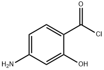 Benzoyl chloride, 4-aMino-2-hydroxy- 结构式