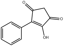 4-HYDROXY-5-PHENYL-4-CYCLOPENTENE-1 3-, 36394-22-6, 结构式