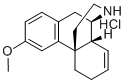 3-METHOXYMORPHINAN HYDROCHLORIDE (NOR-DE XTROMETHORPHAN Struktur