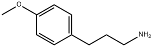 3-(4-メトキシフェニル)-1-プロパンアミン 化学構造式