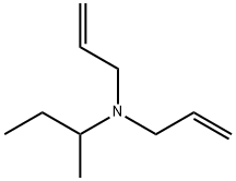 N,N-DIALLYL-S-BUTYLAMINE Structure