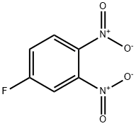 3,4-DINITROFLUOROBENZENE Structure