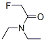 N,N-ジエチル-2-フルオロアセトアミド 化学構造式
