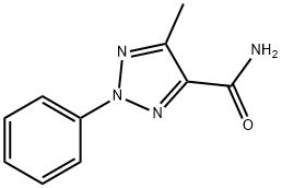 5-METHYL-2-PHENYL-2H-1,2,3-TRIAZOLE-4-CARBOXAMIDE Structure