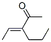2-Hexanone, 3-ethylidene-, (3E)- (9CI) 结构式