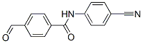 Benzamide, N-(4-cyanophenyl)-4-formyl- (9CI) Structure