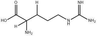 L-ARGININE-[2,3-3H] 化学構造式