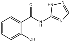 Salicyloylaminotriazole Struktur