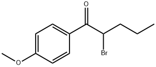 2-BROMO-1-(4-METHOXY-PHENYL)-PENTAN-1-ONE Structure