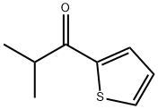 2-メチル-1-(2-チエニル)プロパン-1-オン 化学構造式