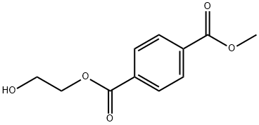 TEREPHTHALIC ACID 2-HYDROXYETHYL METHYL ESTER Structure