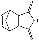 5-ノルボルネン-2,3-ジカルボキシイミド 化学構造式