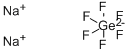 SODIUM HEXAFLUOROGERMANATE Struktur