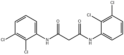 N,N''-BIS-(2,3-DICHLORO-PHENYL)-MALONAMIDE Structure