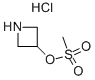 3-METHANESULFONATOAZETIDINE HYDROCHLORIDE 化学構造式