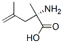 4-Pentenoicacid,2-amino-2,4-dimethyl-,(2S)-(9CI) 化学構造式