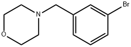 4-(3-BROMOBENZYL)MORPHOLINE Structure