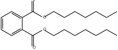 DI-N-HEPTYL PHTHALATE Struktur
