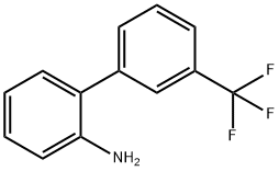3'-三氟甲基-联苯-2-胺 结构式