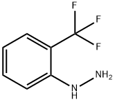 [o-(トリフルオロメチル)フェニル]ヒドラジン 化学構造式