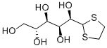 1-デオキソ-1,1-エチレンジチオ-D-グルコース 化学構造式