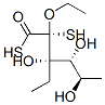 Rhamnose, diethyl mercaptal Struktur
