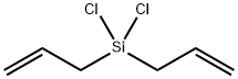 ジアリルジクロロシラン 化学構造式