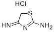 2-アミノ-4-イミノ-2-チアゾリン塩酸塩 化学構造式